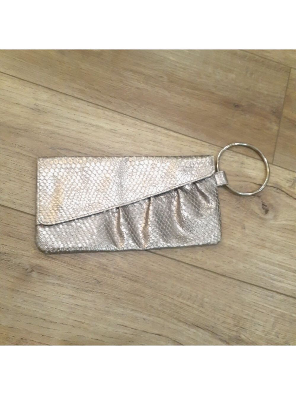 ALDO Y2K Metallic Wristlet